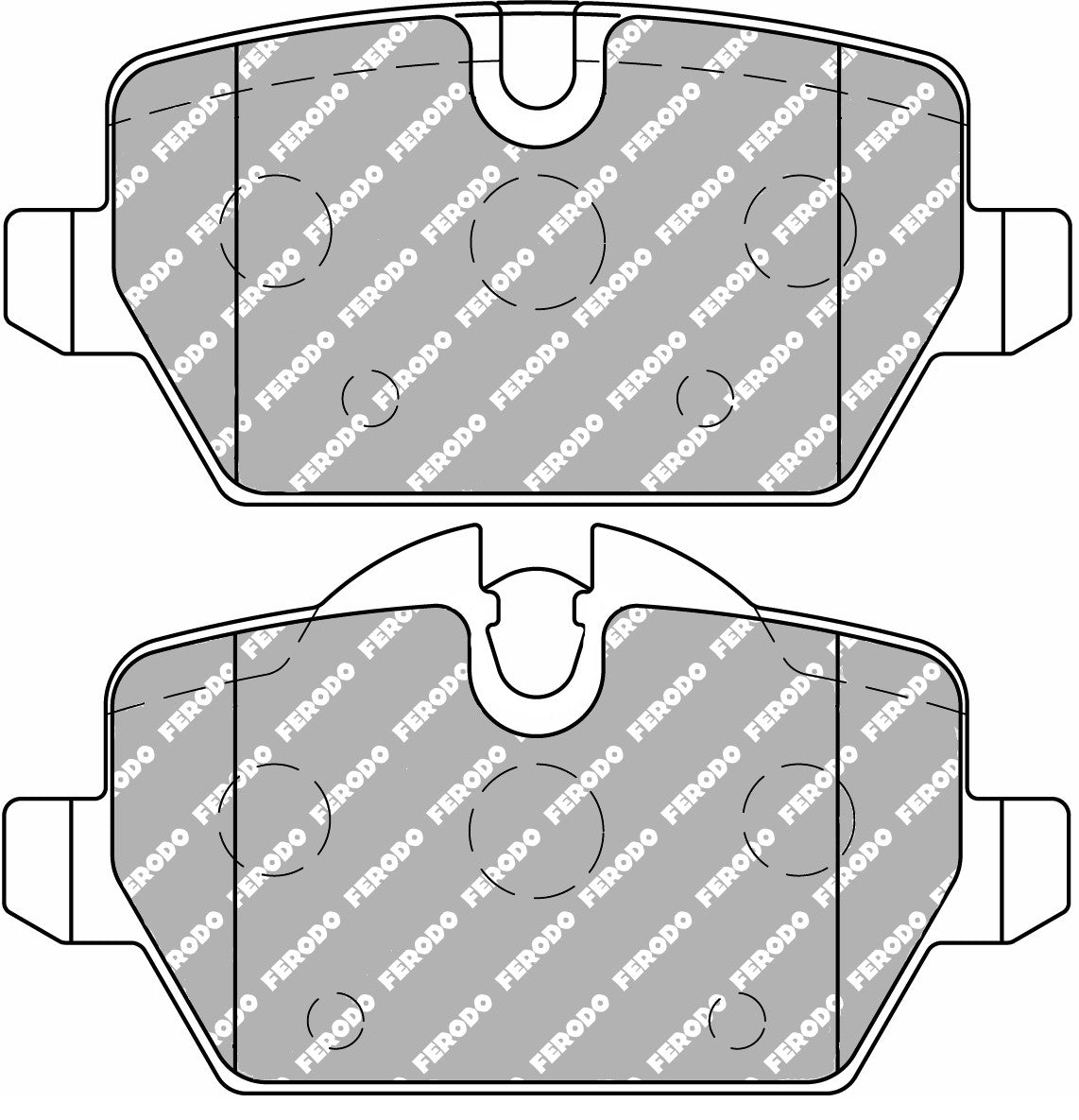 Ferodo Semi-Metallic Brake Pads | FER-FCP1806W