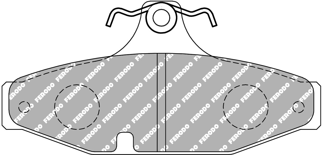 Ferodo Semi-Metallic Brake Pads | FER-FDSE6002
