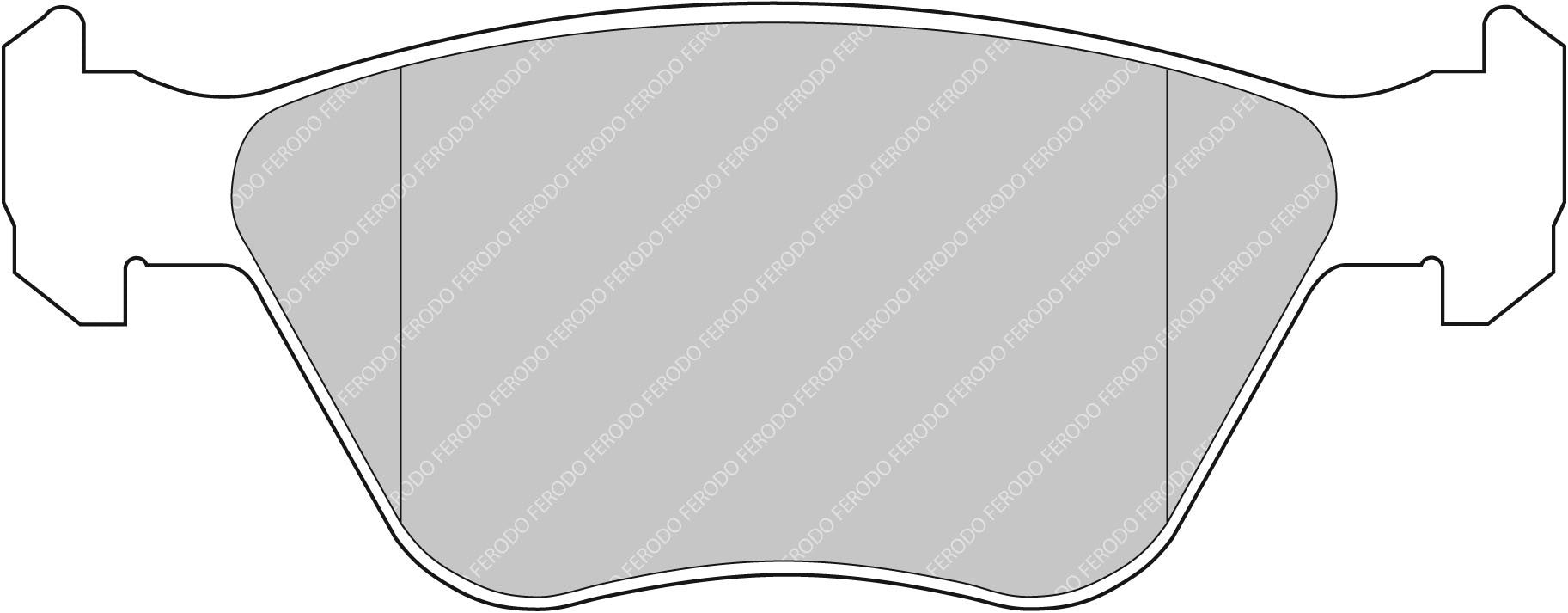 Ferodo Semi-Metallic Brake Pads | FER-FDS685