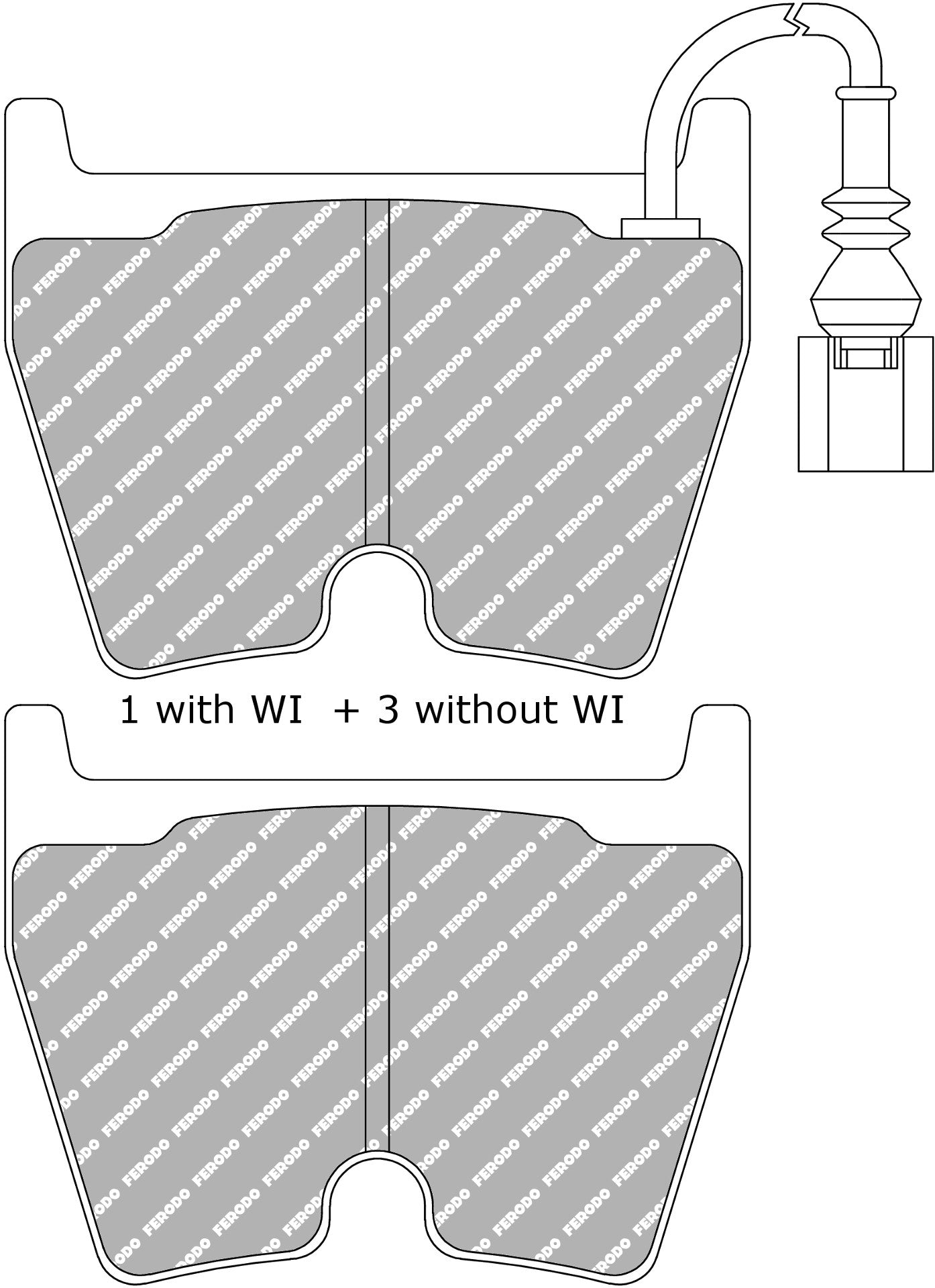 Ferodo Semi-Metallic Brake Pads | FER-FDS5023