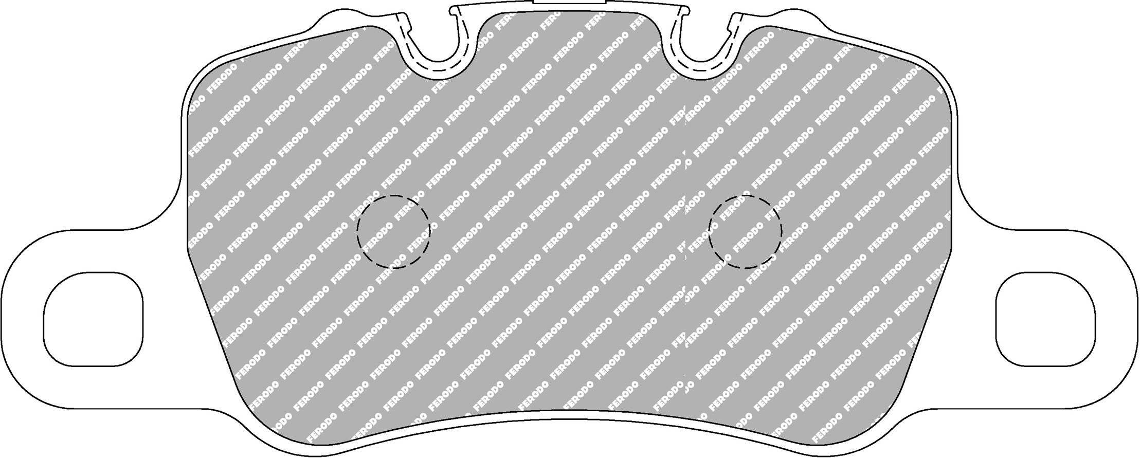 Ferodo Semi-Metallic Brake Pads | FER-FCP4665GB