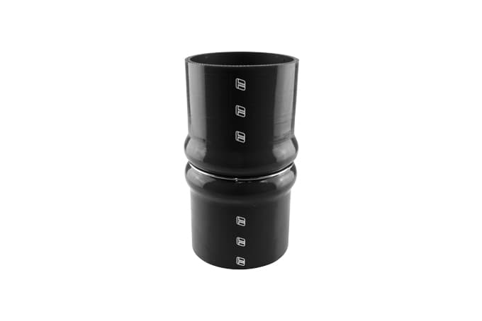 Silicon Double Hump Hose 4.00" - Black by Turbosmart - performance upgrade from Torque Lab