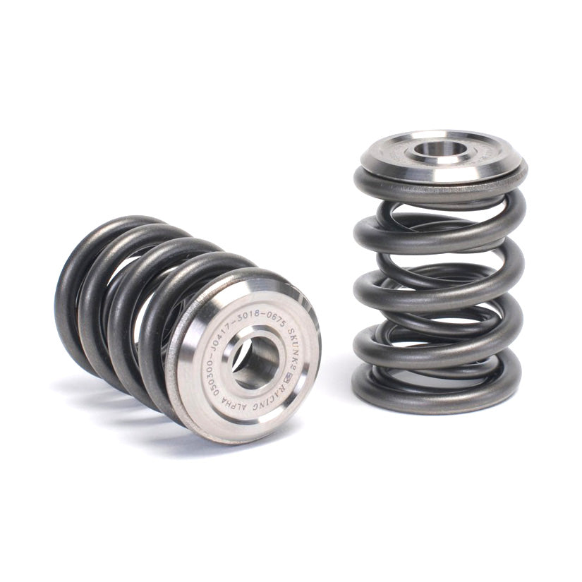 SKUNK2 HONDA ALPHA VALVE SPRING AND TITANIUM RETAINER KIT B-SERIES