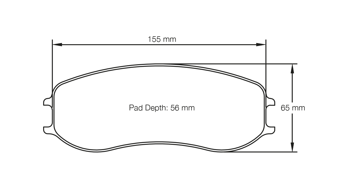 Pagid Racing RST 2E Brake Pads - Front | S4920T2E001 - Pagid Racing brake pads