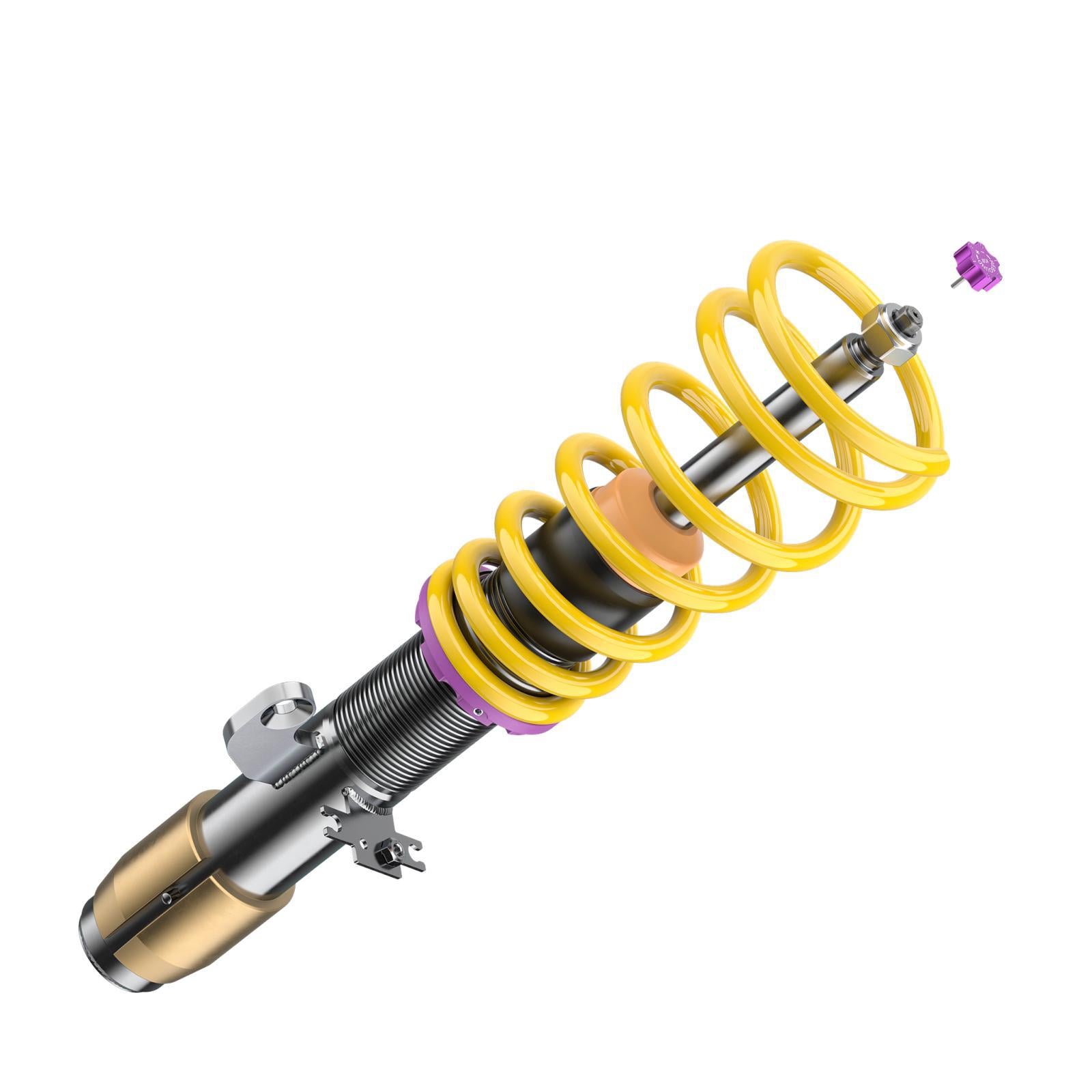 KW V3 coilover suspension BMW M2 F87 inox line adjustable damping performance suspension
