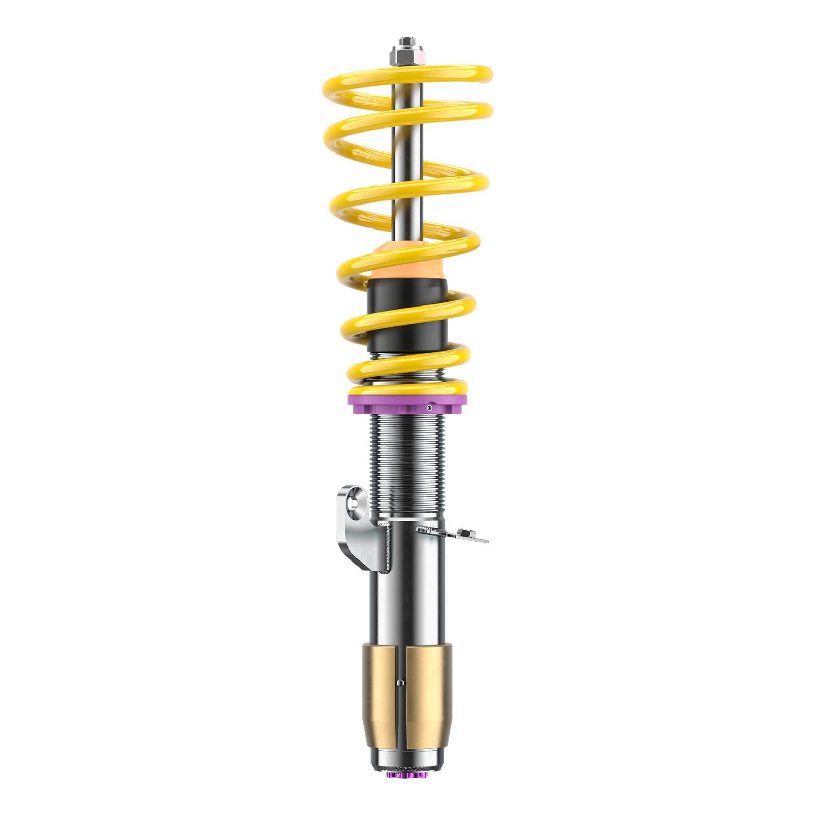 KW V3 coilover suspension BMW M2 F87 inox line adjustable damping performance suspension