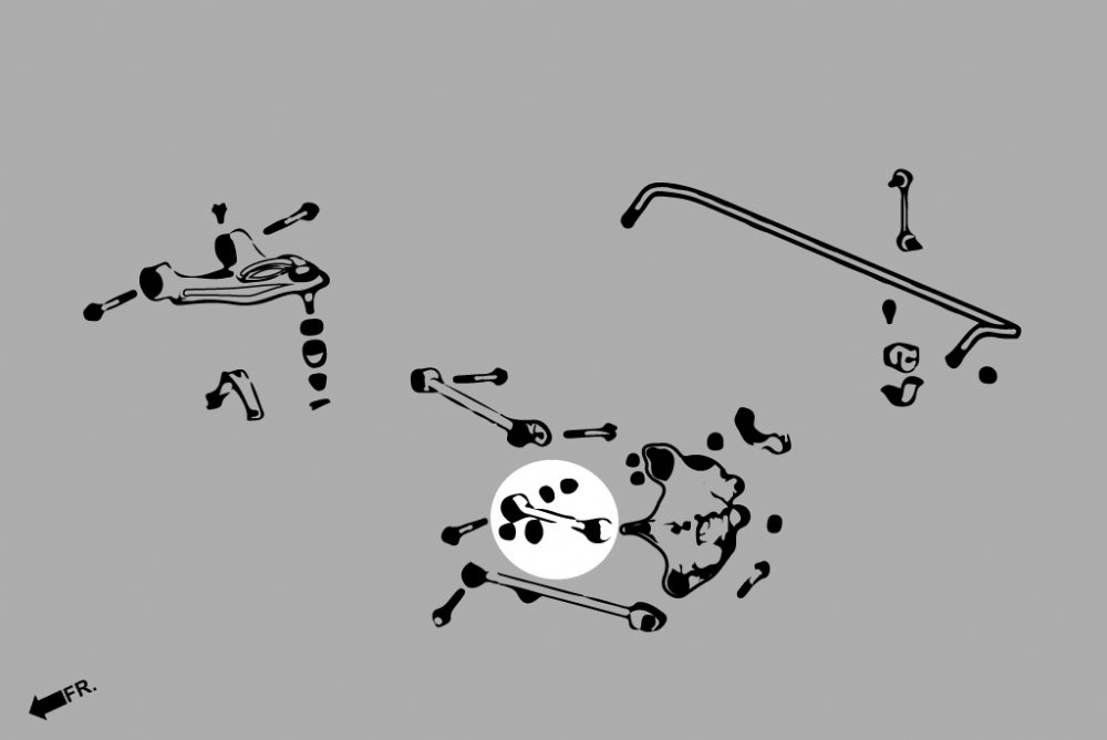 Rear Toe Control Arm Honda Accord