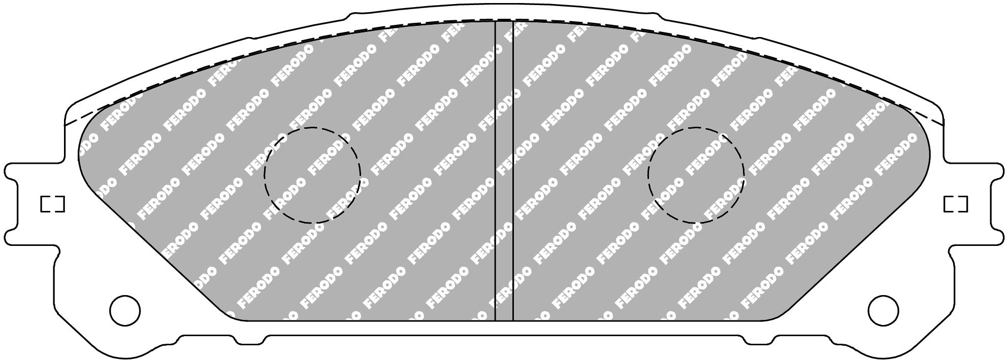 Ferodo Semi-Metallic Brake Pads | FER-FCP4354H