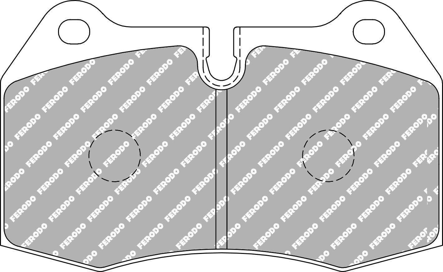 Ferodo Semi-Metallic Brake Pads | FER-FCP1561H