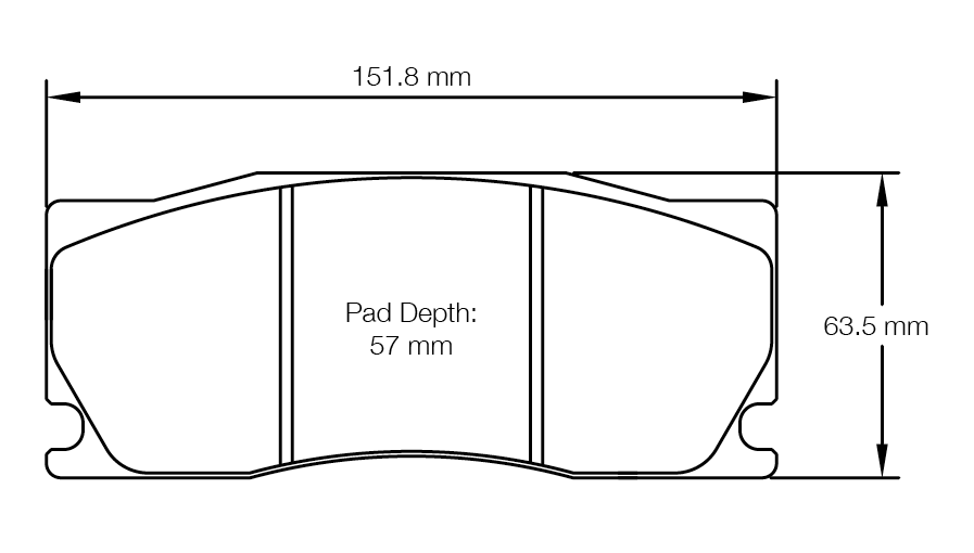 Pagid Racing RSL 29 Brake Pads - Brake | S8007R29001 - Pagid Racing brake pads
