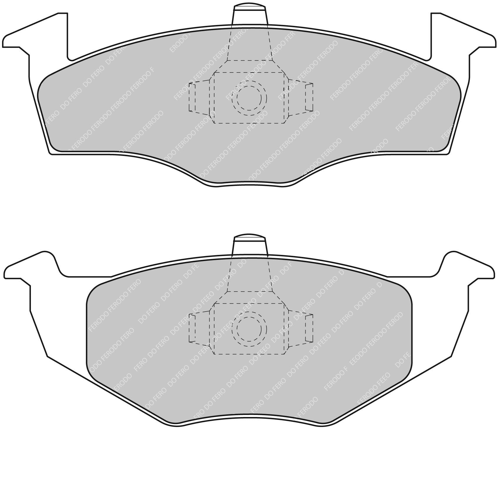 Ferodo Semi-Metallic Brake Pads | FER-FDS1288