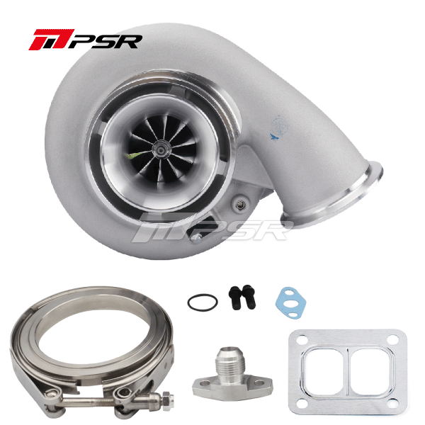Pulsar Turbo PSR Class Legal 6275G Dual Ball Bearing Turbocharger - T4(divided) inlet, Vband Outlet, 0.95A/R by Pulsar Turbo available at Torque Lab