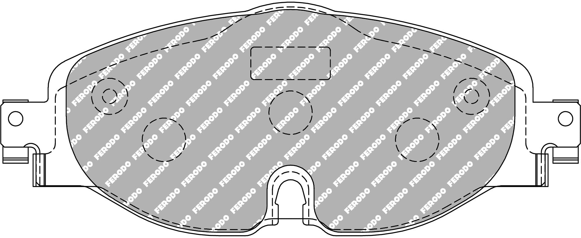 Ferodo Semi-Metallic Brake Pads | FER-FDS4433