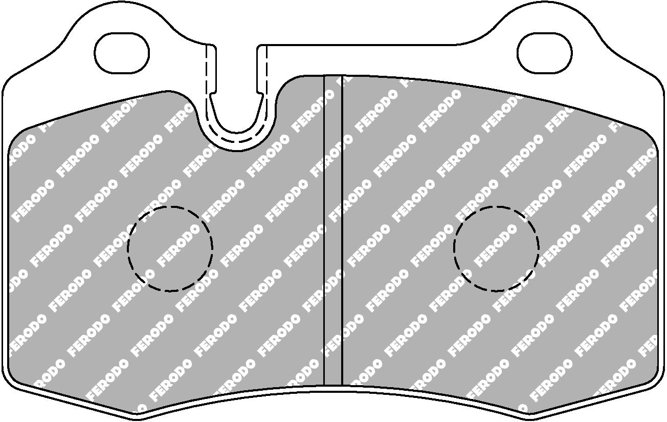 Ferodo Semi-Metallic Brake Pads | FER-FRP3109H