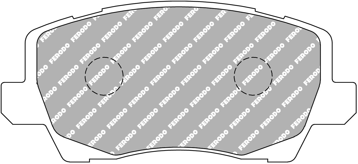 Ferodo Semi-Metallic Brake Pads | FER-FCP5037H