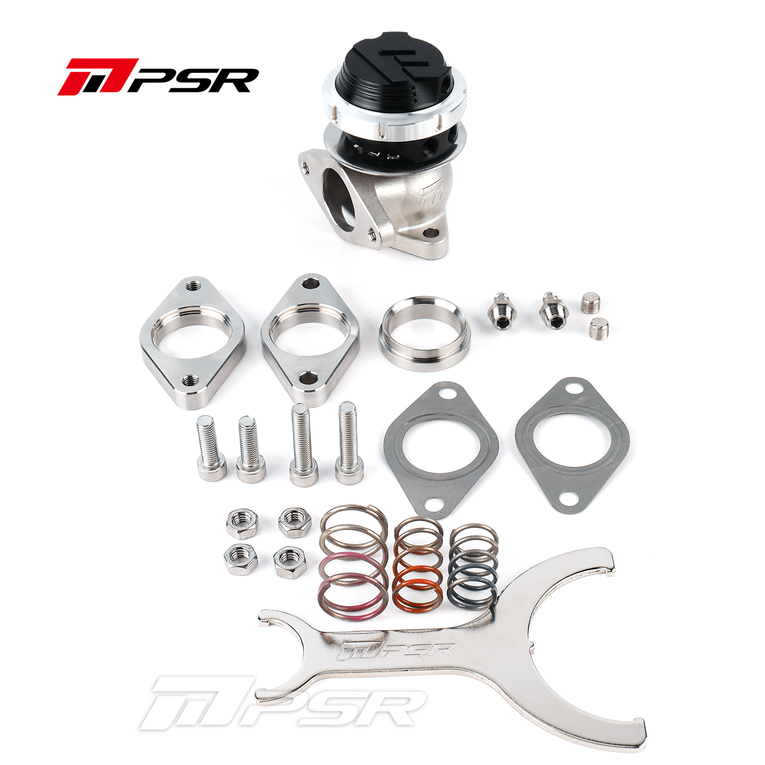 Pulsar Turbo PSR NEW GENERATION WASTEGATE 38mm 2-Bolt External Wastegate - Black by Pulsar Turbo available at Torque Lab
