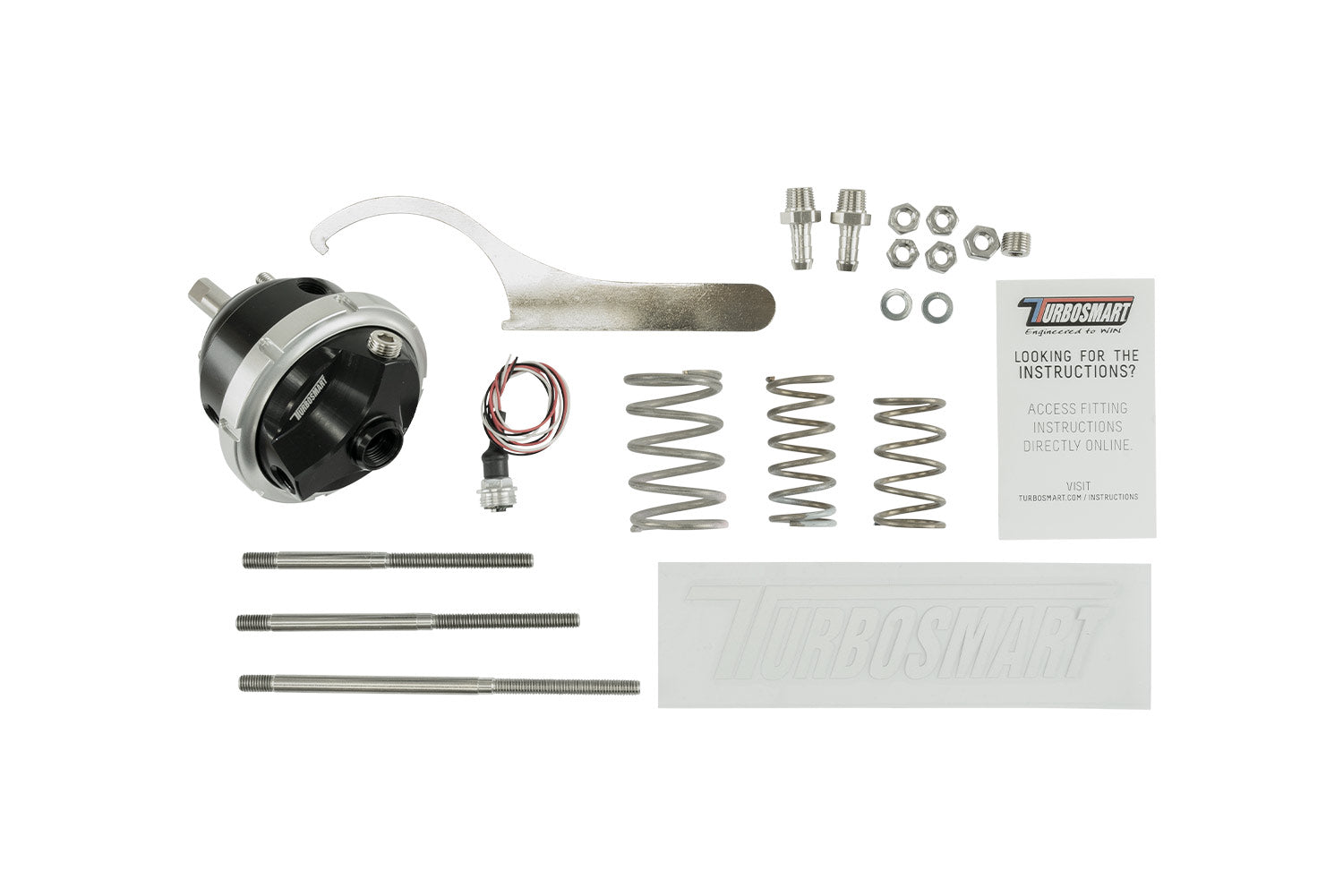 GenV IWG BorgWarner EFR Twin Port 14psi with Sensor Cap Black