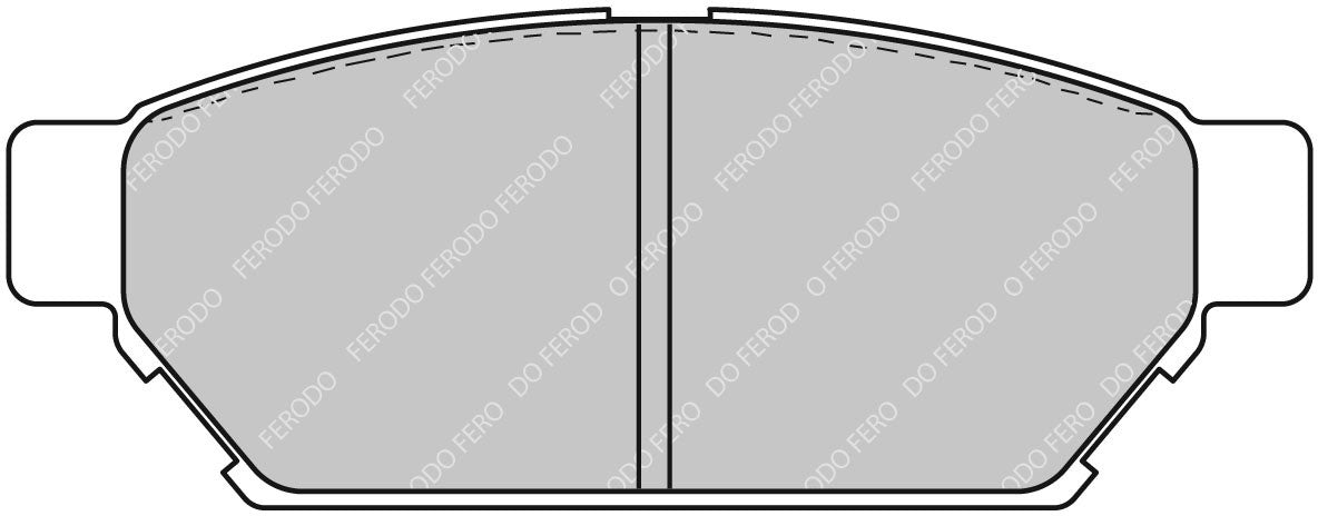 Ferodo Semi-Metallic Brake Pads | FER-FCP1283R