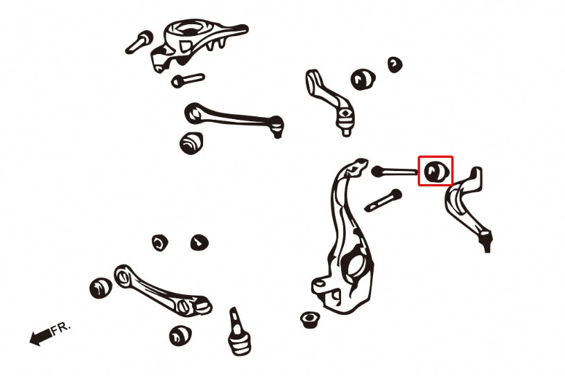 Front Lower-rear Arm Bushing Audi