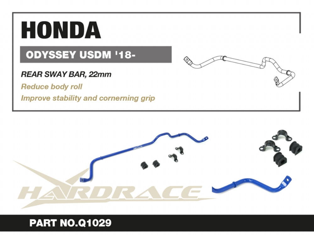 Rear Sway Bar Honda Odyssey usdm