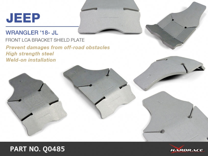 Front Lca Skid Plate Jeep Gladiator, Wrangler, Wrangler unlimited