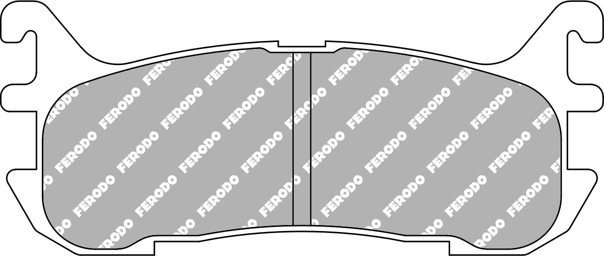 Ferodo Semi-Metallic Brake Pads | FER-FCP1012H