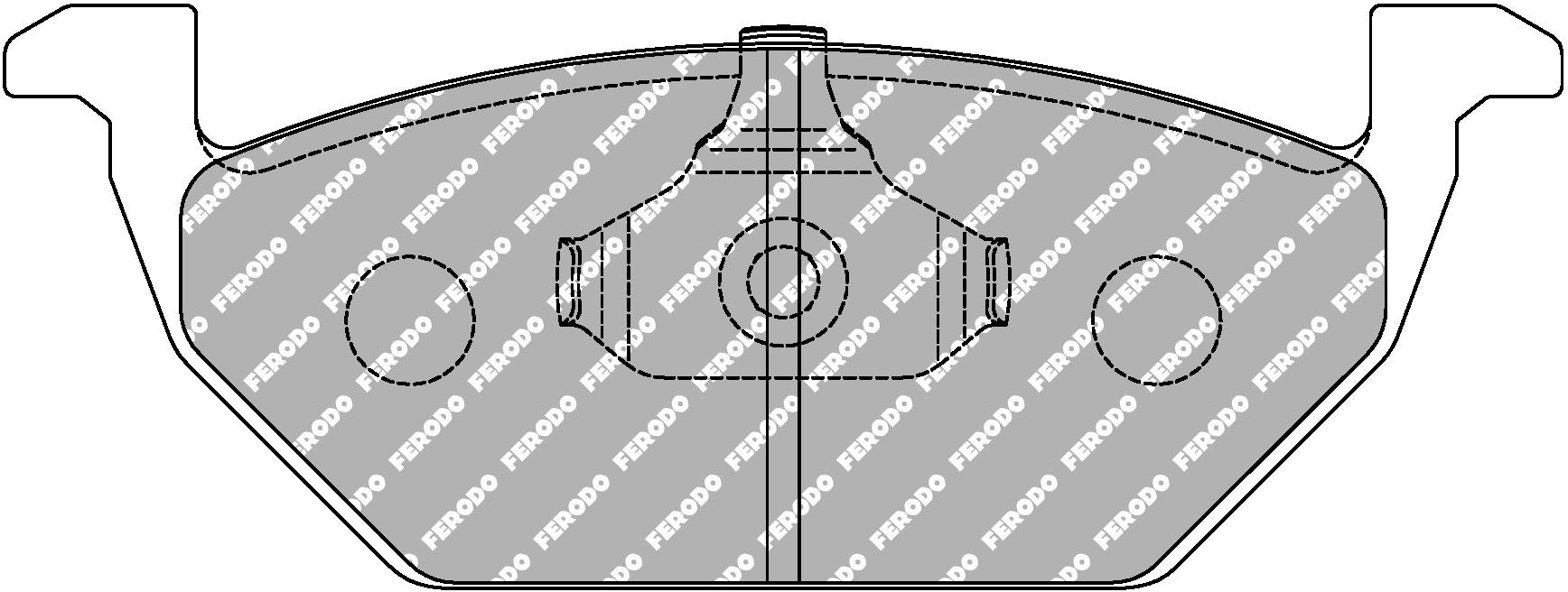 Ferodo Semi-Metallic Brake Pads | FER-FCP1094H