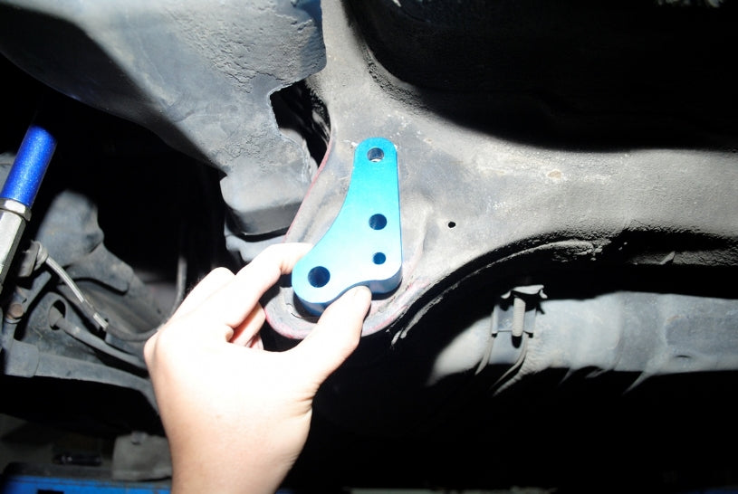 Sub-frame Reinforced Brace Honda Civic, Crx, Integra Black