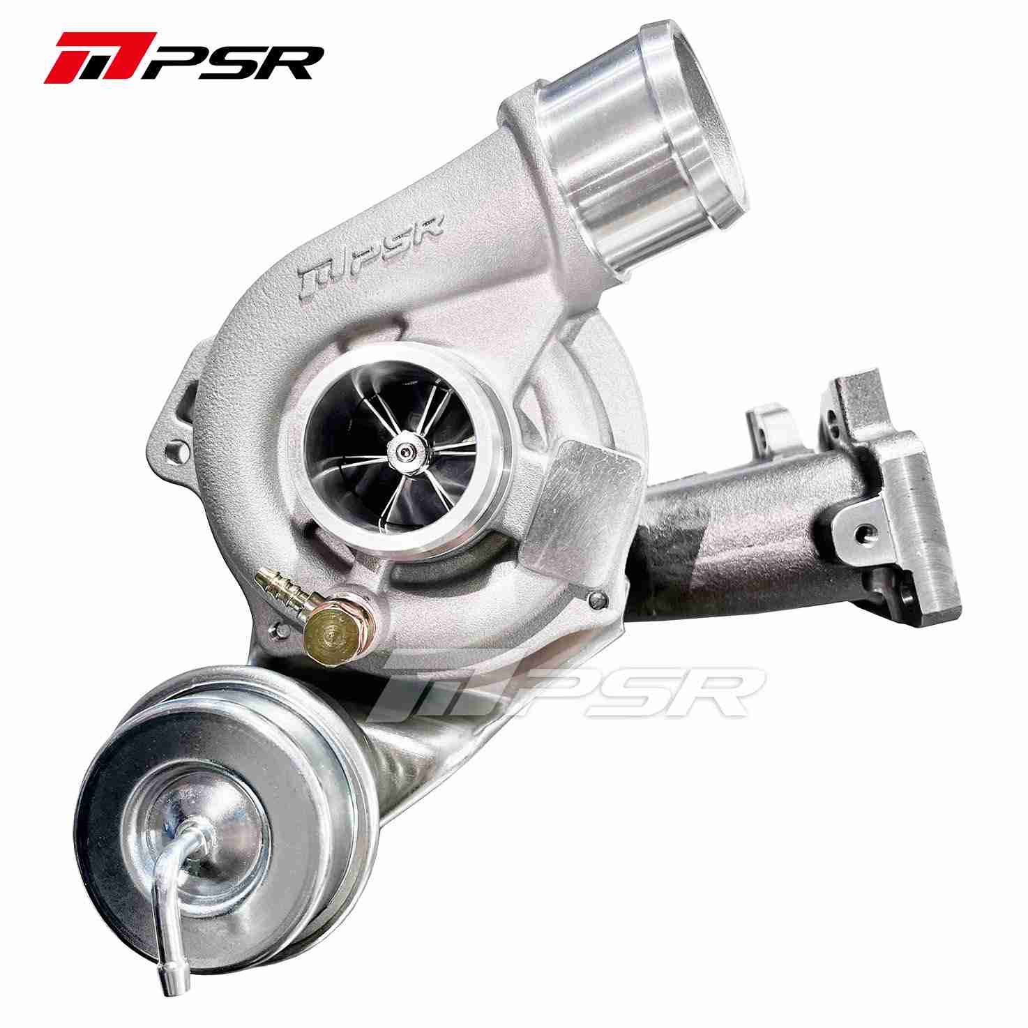 Pulsar Turbo PSR Upgraded Billet Compressor Wheel Turbocharger Bolt on 2016-2021 Polaris RZR XP Turbo - Complete Turbocharger, Stamping Actuator 3.8-4psi by Pulsar Turbo available at Torque Lab