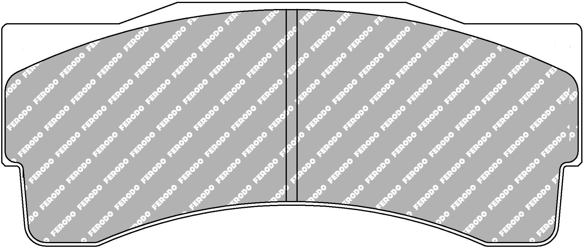 Ferodo Semi-Metallic Brake Pads | FER-FRP3039ZB