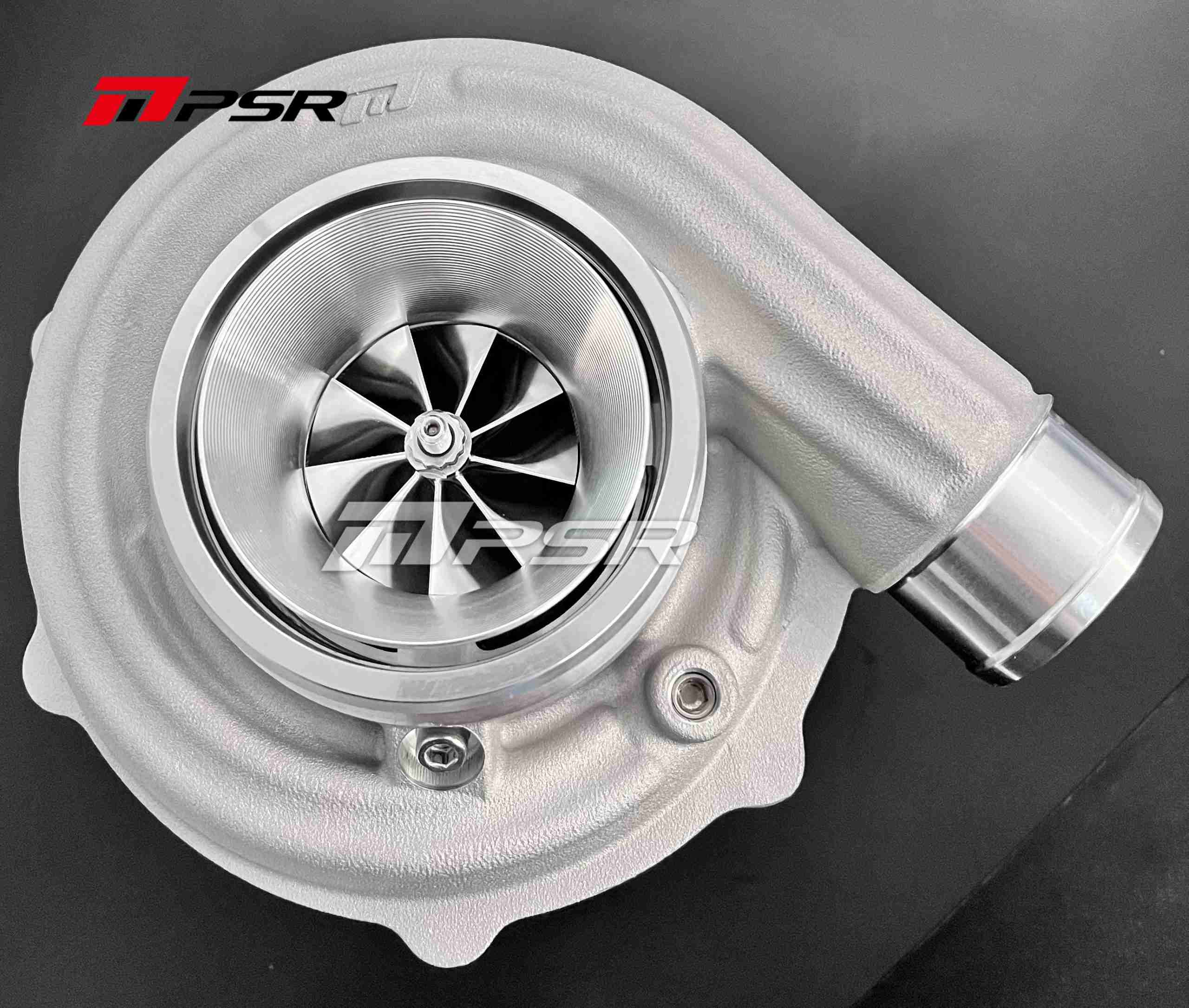 Pulsar Turbo PSR 6862A With PTG Style Compressor Wheel Dual Ball Bearing Turbocharger HP Rating 1050 by Pulsar Turbo available at Torque Lab