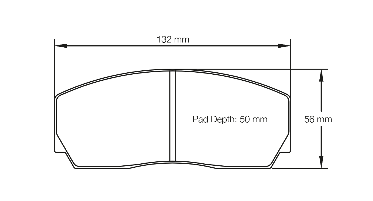 Pagid Racing RST 5E Brake Pads - Front | S1361T5E001 - Pagid Racing brake pads