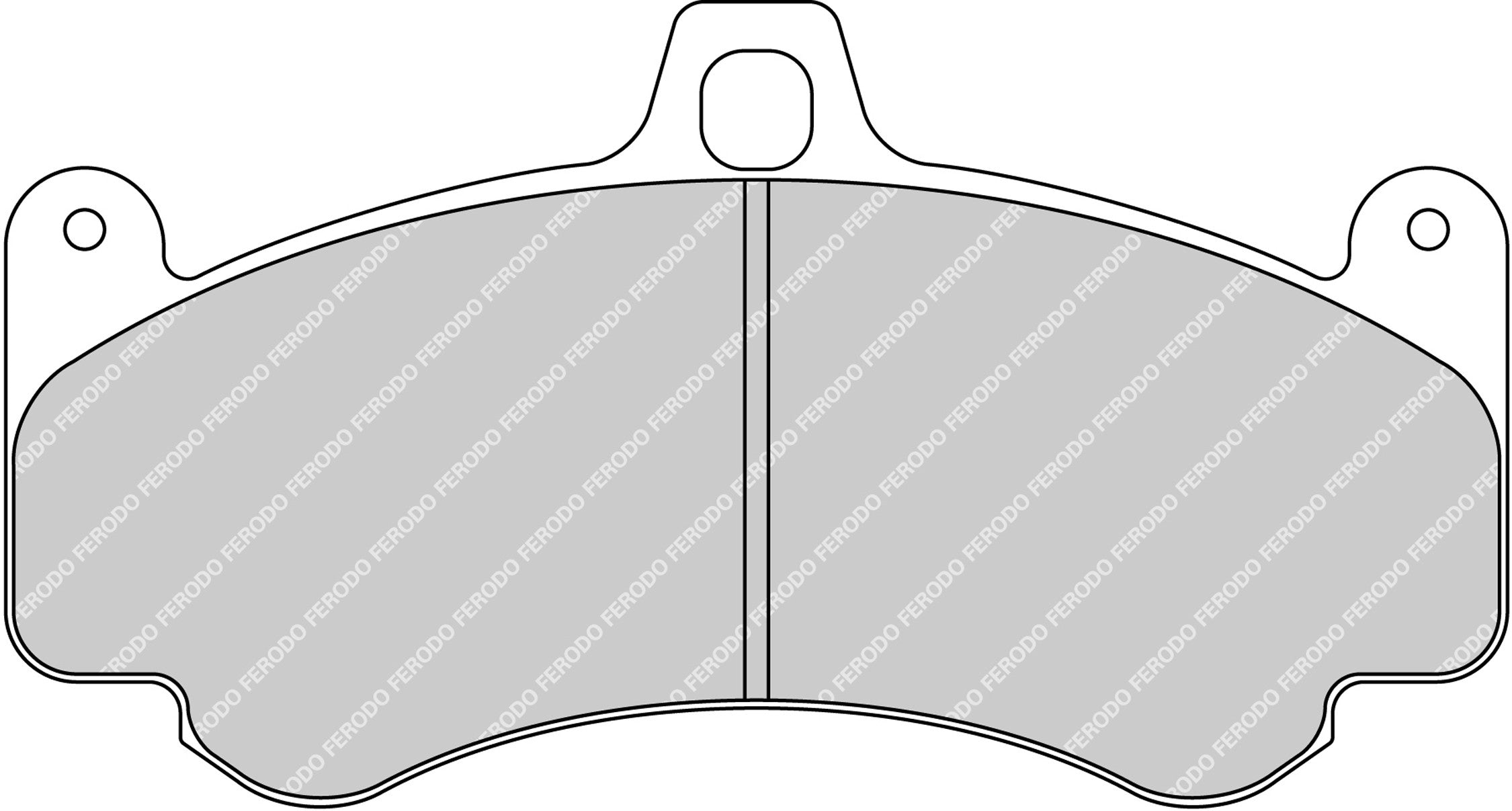 Ferodo Semi-Metallic Brake Pads | FER-FRP3096G