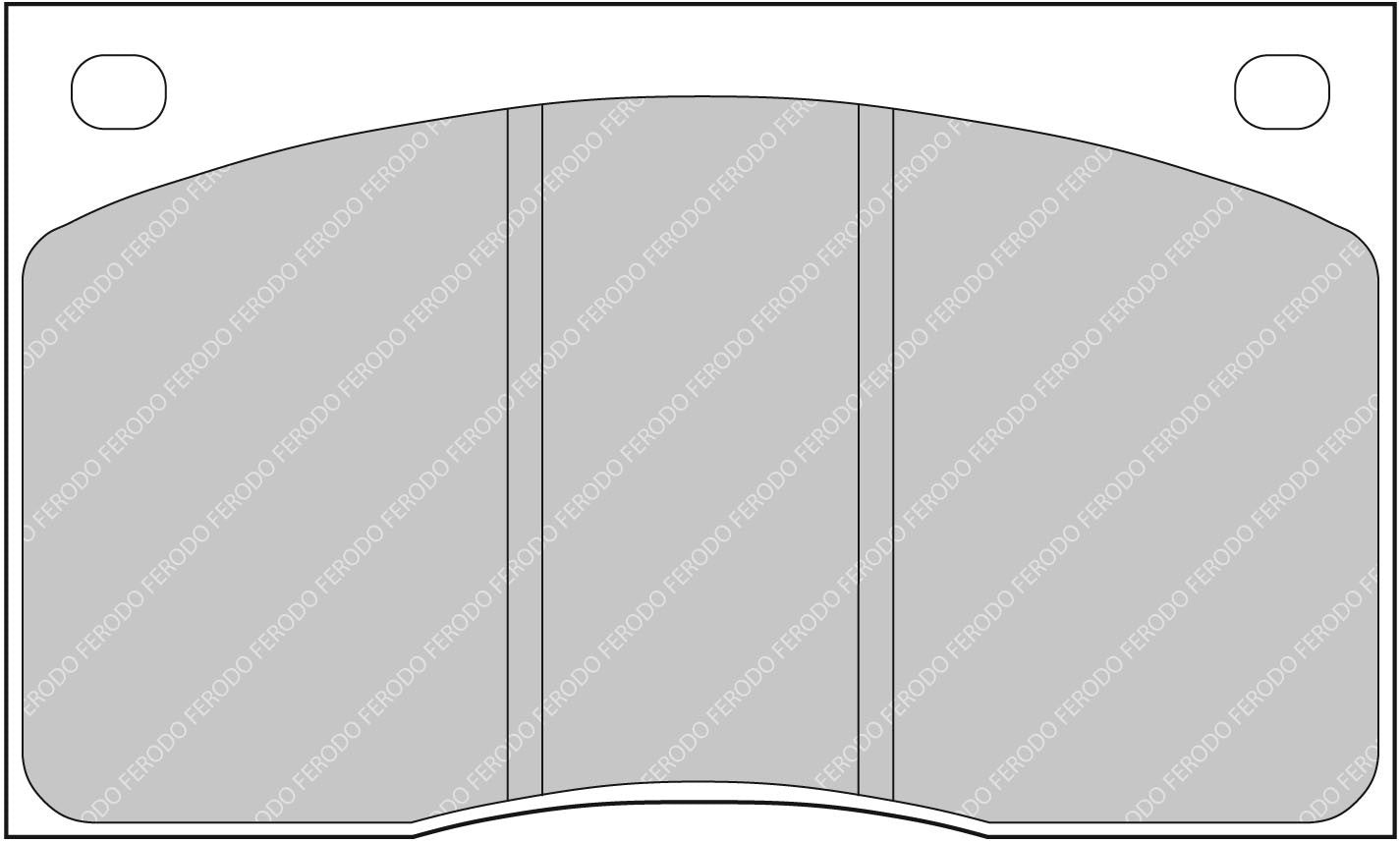 Ferodo Semi-Metallic Brake Pads | FER-FCP817H