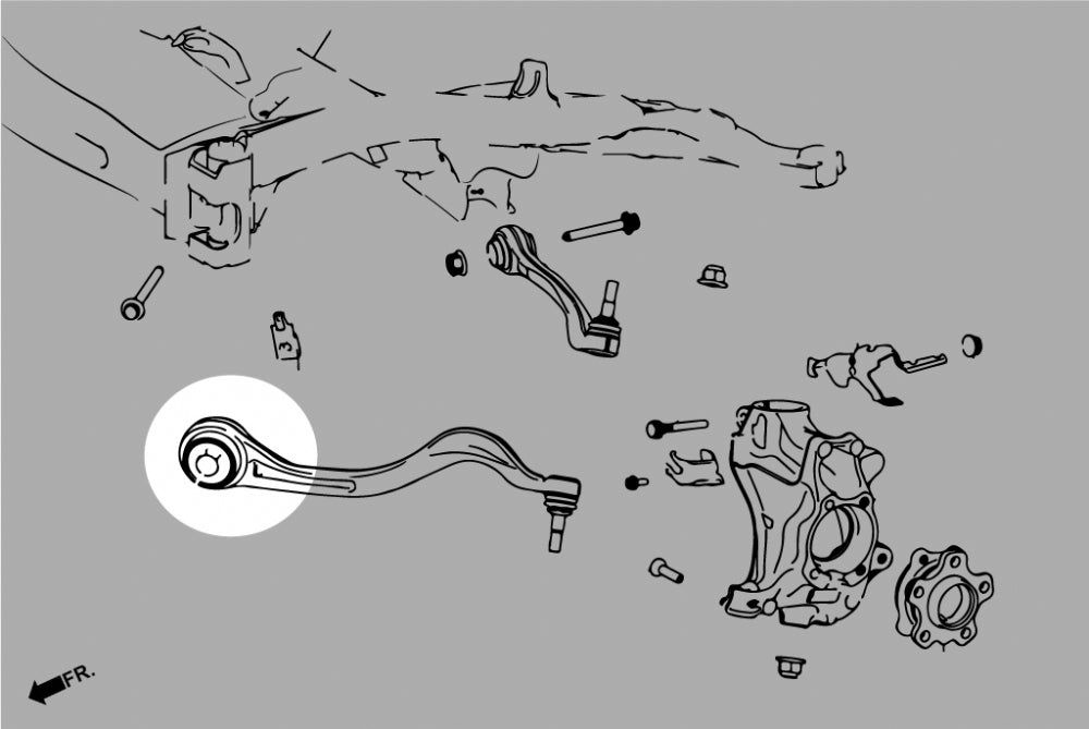 Front Lower Front Arm Bushing Bmw Z4, Toyota Supra