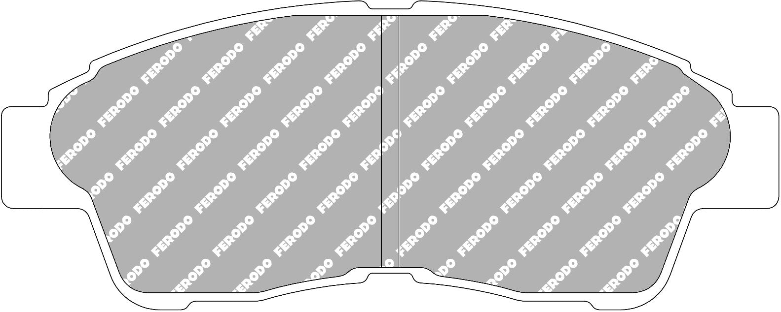 Ferodo Semi-Metallic Brake Pads | FER-FCP867H