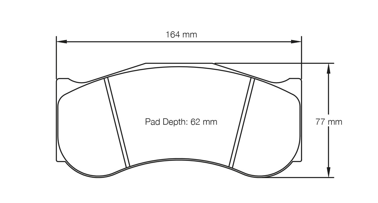 Pagid Racing RST 2E Brake Pads - Front | S2017T2E001 - Pagid Racing brake pads