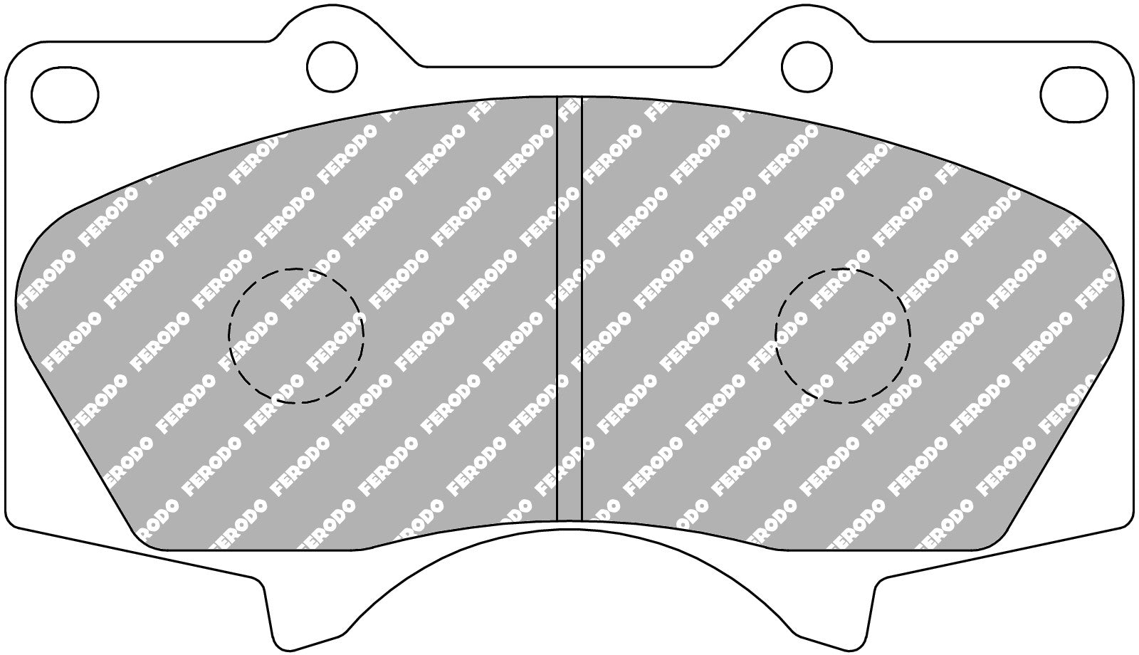 Ferodo Semi-Metallic Brake Pads | FER-FDSE1698