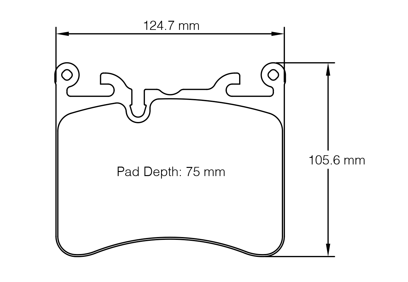 Pagid Racing RSC 1 Brake Pads - Rear | S8270C01001 - Pagid Racing brake pads