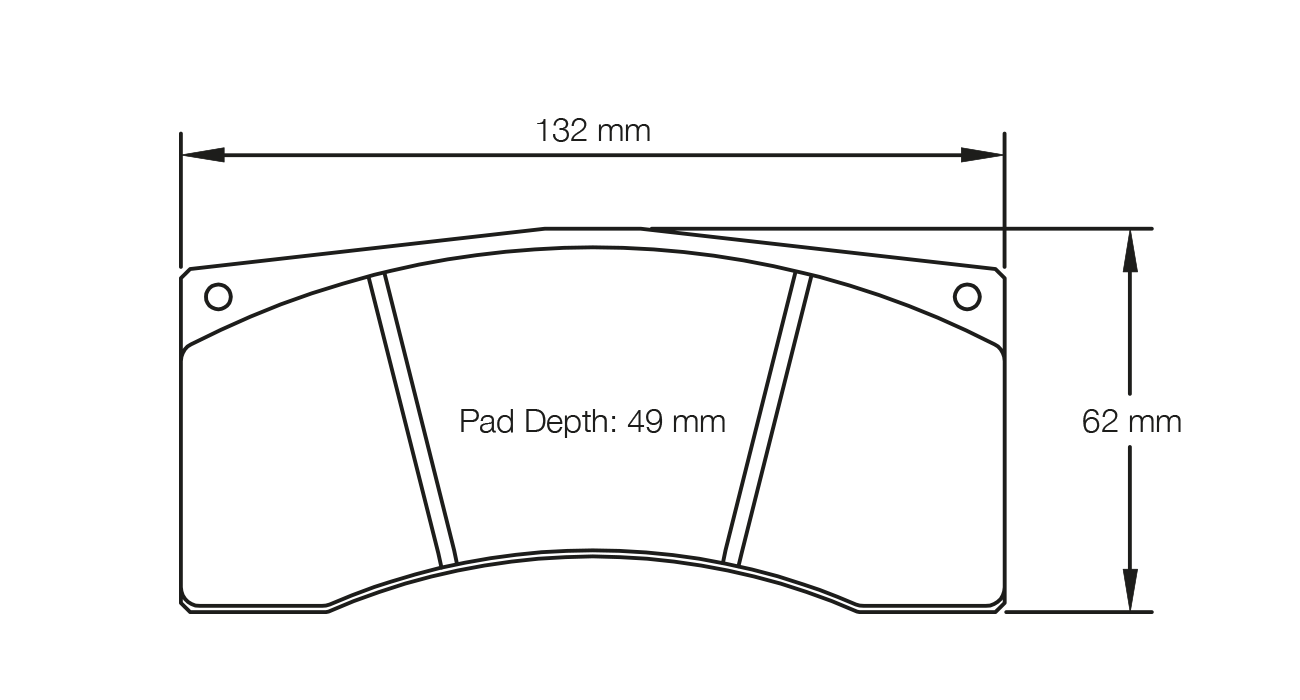 Pagid Racing RSL 1 Brake Pads - Brake | S8191L01001 - Pagid Racing brake pads