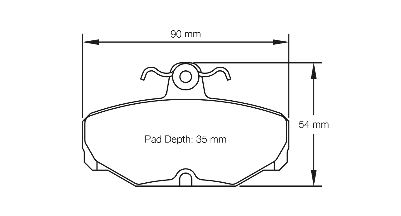 Pagid Racing RS 42 Brake Pads - Rear | E116342010 - Pagid Racing brake pads