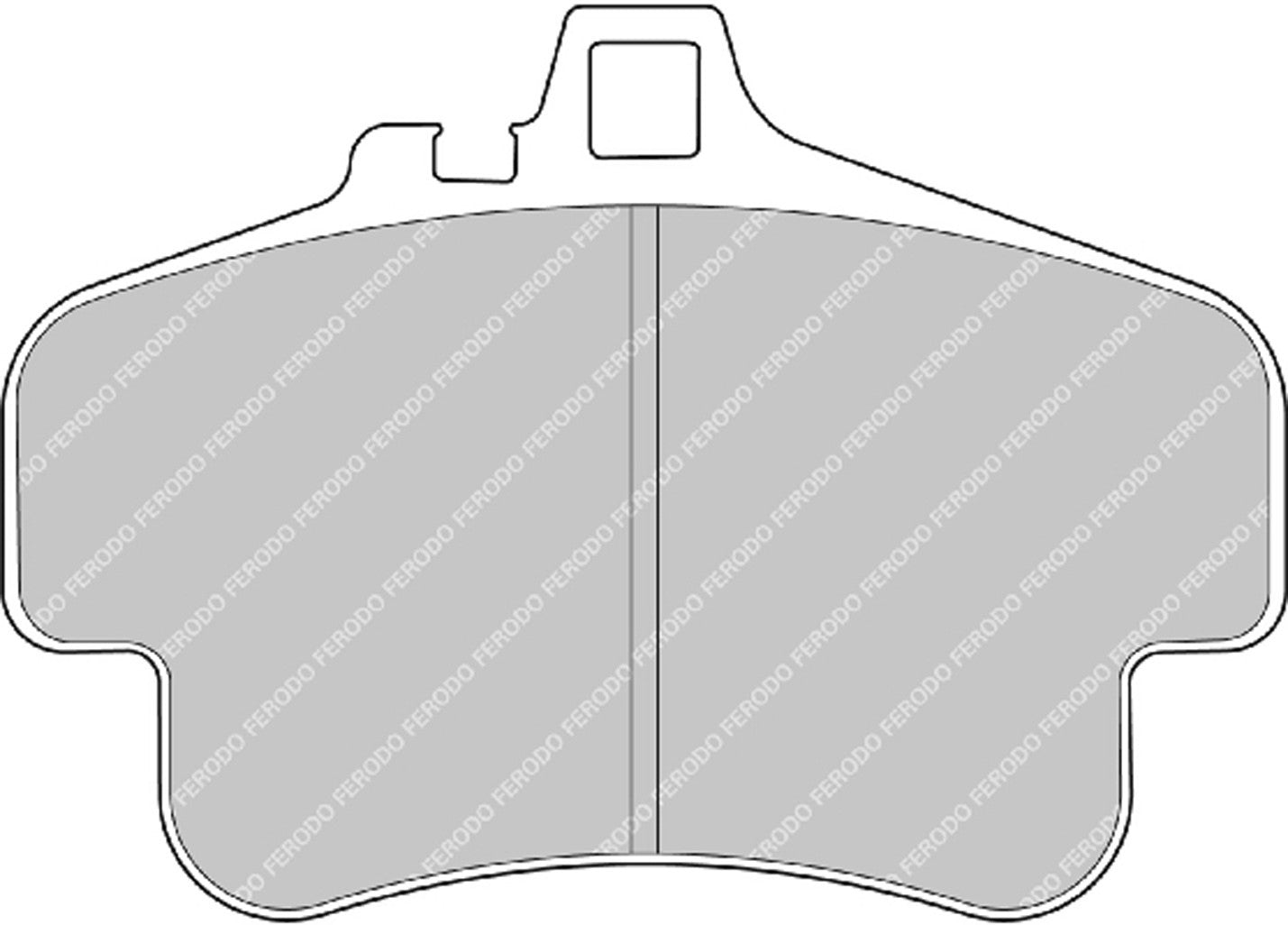 Ferodo Semi-Metallic Brake Pads | FER-FRP3051H