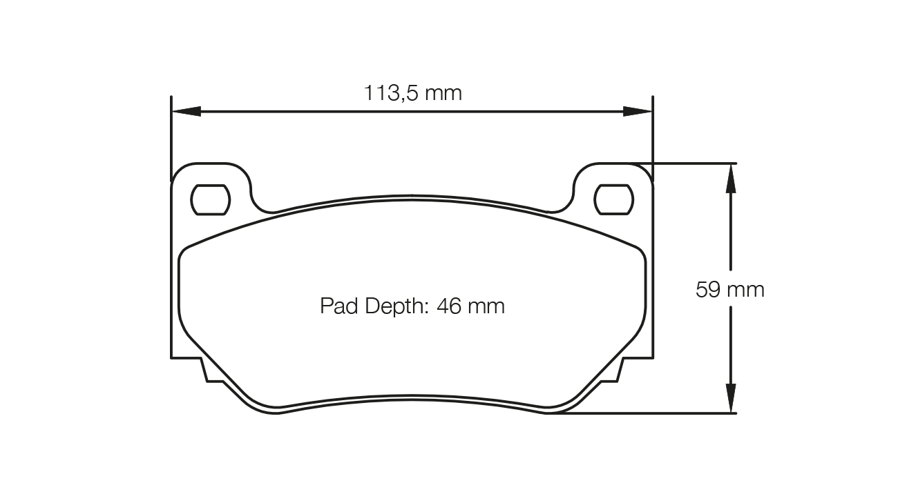 Pagid Racing RS 42 Brake Pads - Front | S203494N101 - Pagid Racing brake pads