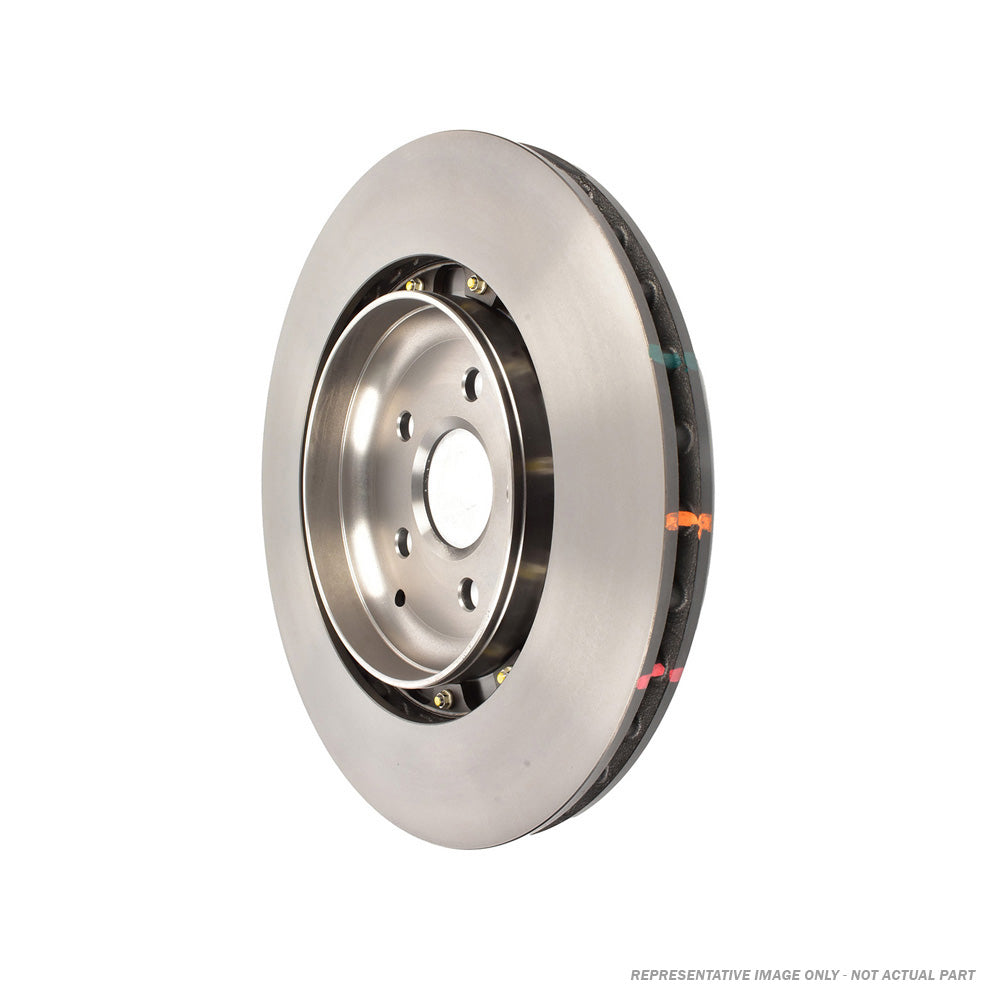 DBA5010BLK - 5000 Series HD Brake Rotor; Front