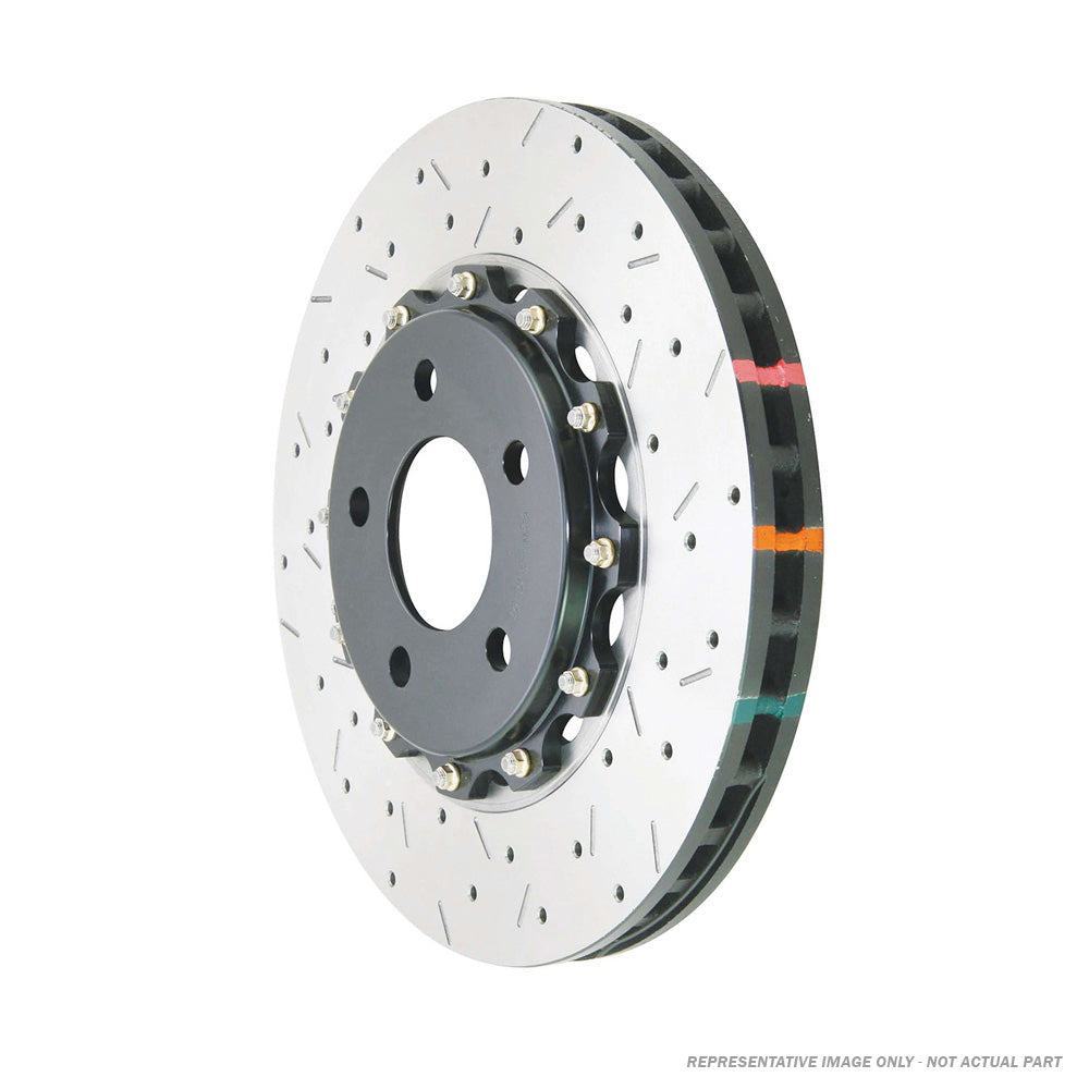 DBA52880BLKXS - 5000 Series XS Brake Rotor; Front