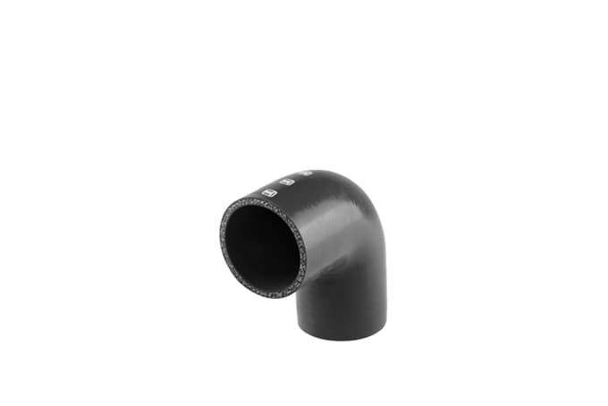 Silicon Hose 90 Elbow 2.25" BLACK by Turbosmart - performance upgrade from Torque Lab