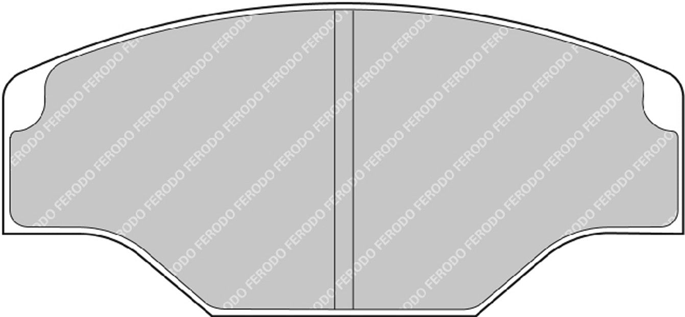 Ferodo Semi-Metallic Brake Pads | FER-FRP201G