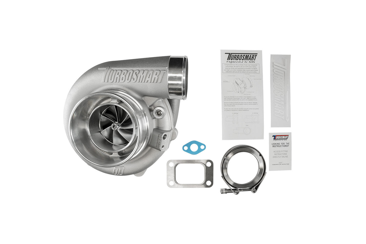 TS-2 Turbocharger (Water Cooled) 7170 T3 Divided 1.10AR Externally Wastegated