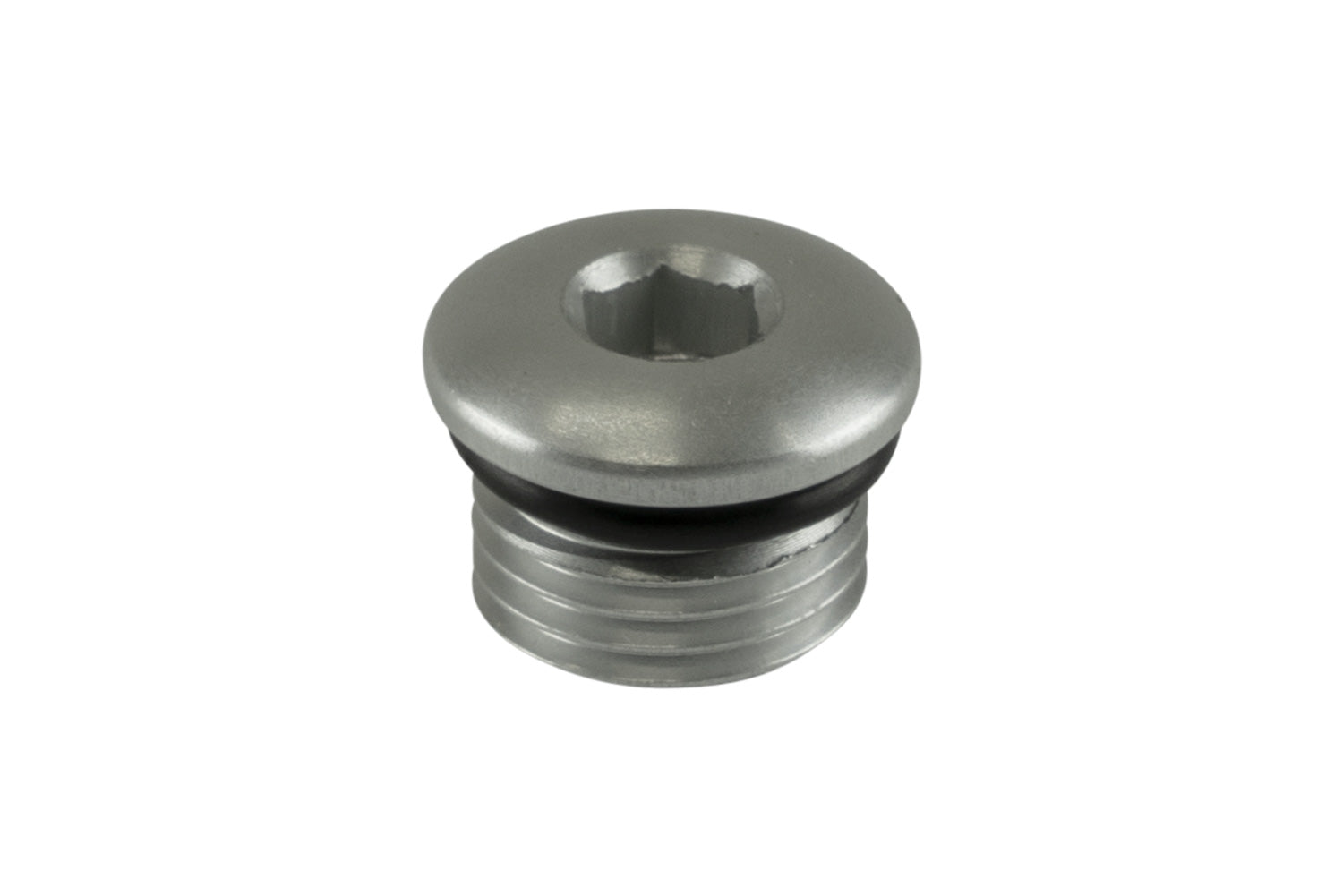 Fitting -6 AN ORB Blank - Silver by Turbosmart - performance upgrade from Torque Lab