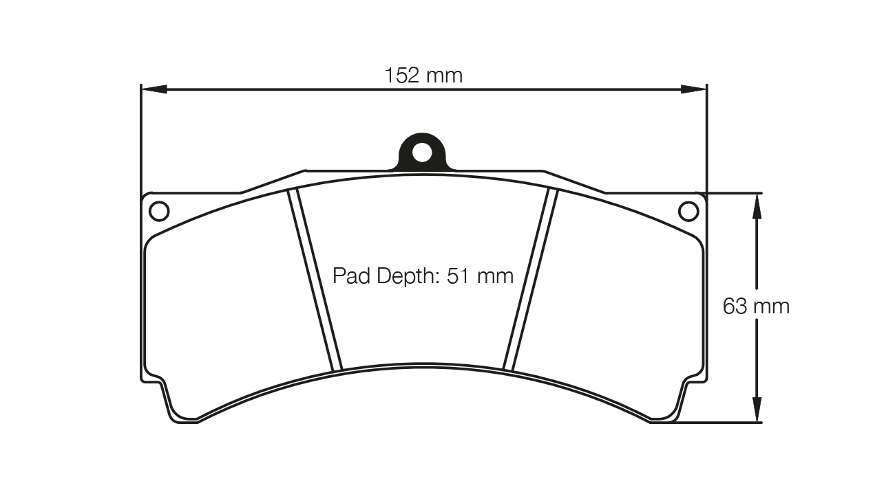 Pagid Racing RST 1 Brake Pads - Front | S1903T01001 - Pagid Racing brake pads
